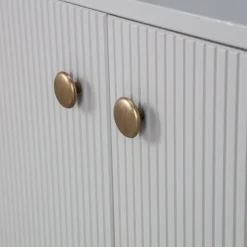 WOOOD TV-meubel Madu Grijs - 160x56x46 cm