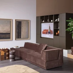 WOOOD TV-meubel Meggy Middenbruin - 160x215x40 cm