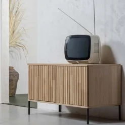 WOOOD TV-meubel New Gravure Naturel - 100x56x44 cm