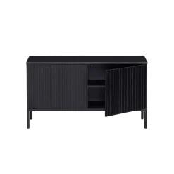 WOOOD TV-meubel New Gravure Zwart - 100x56x44 cm