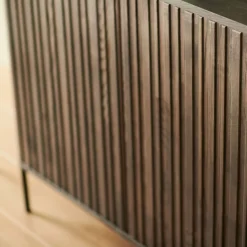 WOOOD TV-Meubel New Gravure Bruin - 150x56x44 cm