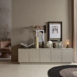 WOOOD TV-meubel Pencil Mist - 180x52x40 cm