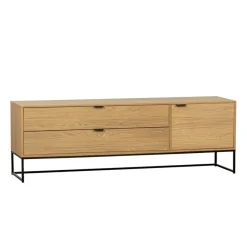 WOOOD TV-meubel Silas Naturel - 180x61x44 cm