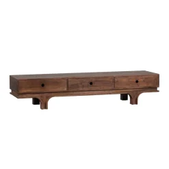 WOOOD TV-meubel Staes Bruin - 180x37x45 cm