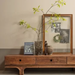 WOOOD TV-meubel Staes Bruin - 180x37x45 cm