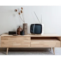 WOOOD TV-meubel Tygo Naturel - 150x47x44 cm