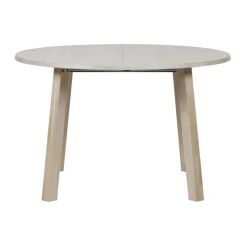 WOOOD Uitschuifbare Eettafel Lange Jan Wit - 120/160/200x120 cm