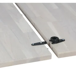 WOOOD Uitschuifbare Eettafel Lange Jan Wit - 120/160/200x120 cm