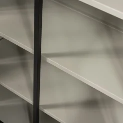 WOOOD Vitrinekast Exhibit XL Zwart - 99x200x44 cm