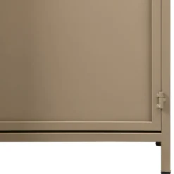 WOOOD Vitrinekast Exhibit Khaki - 99x170x44 cm