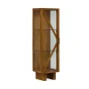 WOOOD Vitrinekast Kella Naturel - 40x137x39 cm