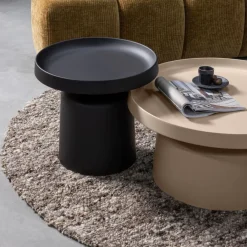 WOOOD Vloerkleed Efia Bruin - Ø 200 cm