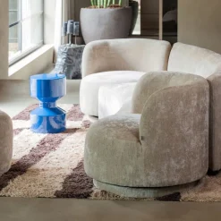 WOOOD Vloerkleed Fafa Bruin - 200x300 cm