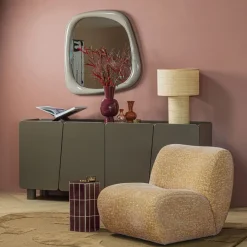 WOOOD Vloerkleed Livo Bruin - 170x240 cm