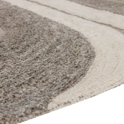 WOOOD Vloerkleed Moro Grijs / Wit - 170x240 cm