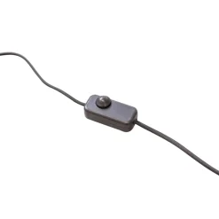 WOOOD Vloerlamp Blackout Too Zwart - E27 - 151 cm hoog