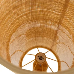 WOOOD Vloerlamp Syro Beige - E27 - 130 cm hoog