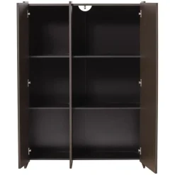 WOOOD Wandkast Brock Middenbruin - 102x140x44 cm