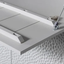 WOOOD Wandkast Carved Greige - 90x146x46 cm