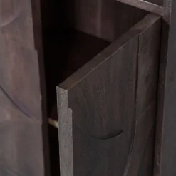 WOOOD Wandkast Draw Bruin - 60x200x40 cm