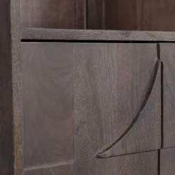 WOOOD Wandkast Draw Bruin - 60x200x40 cm