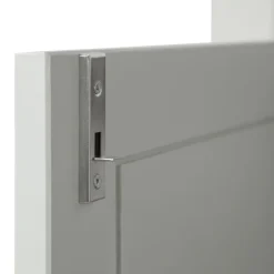 WOOOD Wandkast Eva Grijs - 93x150x40 cm