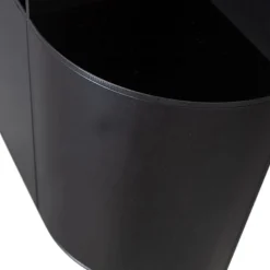 WOOOD Wandkast Finca Zwart - 78x210x40 cm