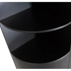 WOOOD Wandkast Finca Zwart - 78x210x40 cm