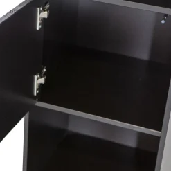 WOOOD Wandkast Finca Zwart - 40x210x40 cm