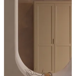 WOOOD Wandkast Gunnar Mud - 120x217x48 cm