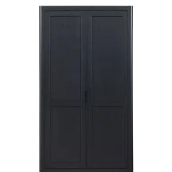 WOOOD Wandkast Gunnar Zwart - 120x217x48 cm