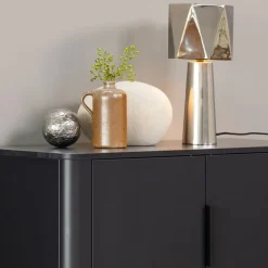 WOOOD Wandkast Gunnar Zwart - 85x135x39 cm