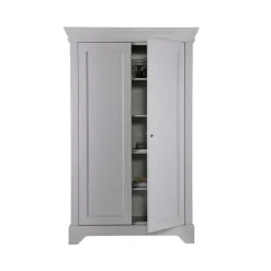 WOOOD Wandkast Isabel Grijs - 118x191x47 cm
