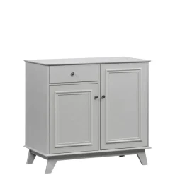 WOOOD Wandkast Lily Grijs - 98x93x55 cm