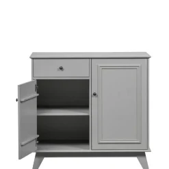 WOOOD Wandkast Lily Grijs - 98x93x55 cm