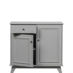 WOOOD Wandkast Lily Grijs - 98x93x55 cm