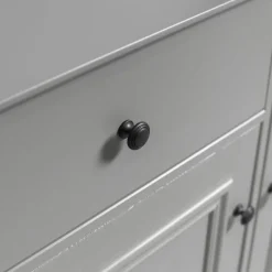 WOOOD Wandkast Lily Grijs - 98x93x55 cm