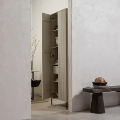 WOOOD Wandkast New Gravure Dust - 60x210x42 cm