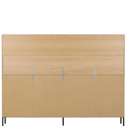 WOOOD Wandkast New Gravure Naturel - 200x150x44 cm