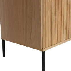 WOOOD Wandkast New Gravure Naturel - 60x210x42 cm