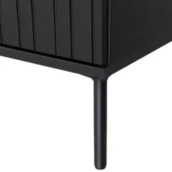 WOOOD Wandkast New Gravure Zwart - 60x210x42 cm