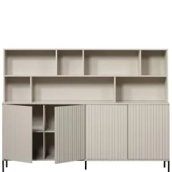 WOOOD Wandkast New Gravure Dust - 200x150x44 cm