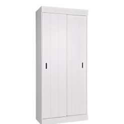 WOOOD Wandkast Row Wit - 85x195x44 cm