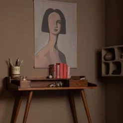 WOOOD Wandrek Clay Grijs - 70x45 cm