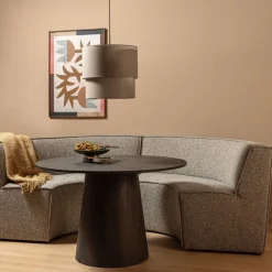 WOOOD 2-Zits Eetkamerbank Europa Bruin