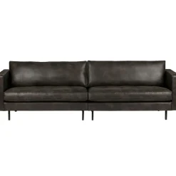 WOOOD 3-Zitsbank Rodeo Classic Zwart