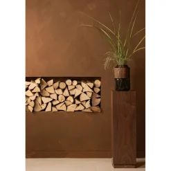 WOOOD Zuil Enid Bruin - 24x80x24 cm