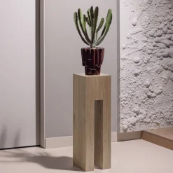 WOOOD Zuil Plantor Naturel - 24x80x24 cm