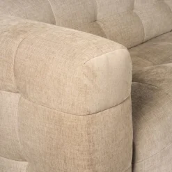 3-Zitsbank Bubble Beige