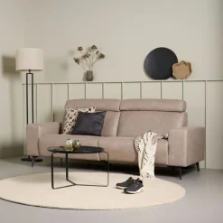 3-Zitsbank Zeeland Taupe